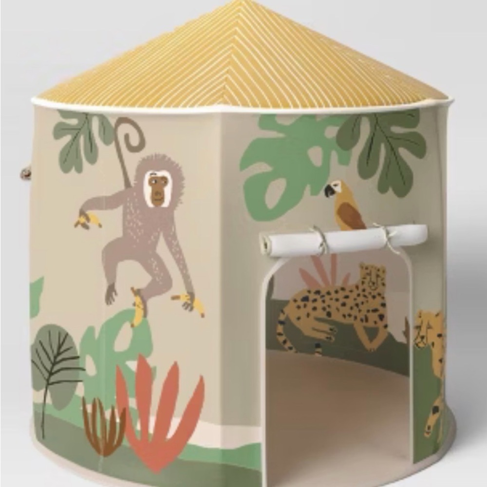 Pillowfort Safari Adventure Kids Play Tent